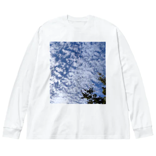 いわし雲photo2 ビッグシルエットロングスリーブTシャツ