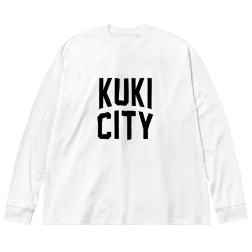 久喜市 KUKI CITY ビッグシルエットロングスリーブTシャツ