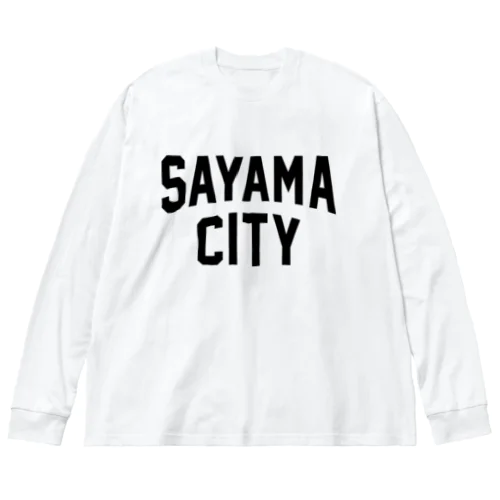 狭山市 SAYAMA CITY ビッグシルエットロングスリーブTシャツ