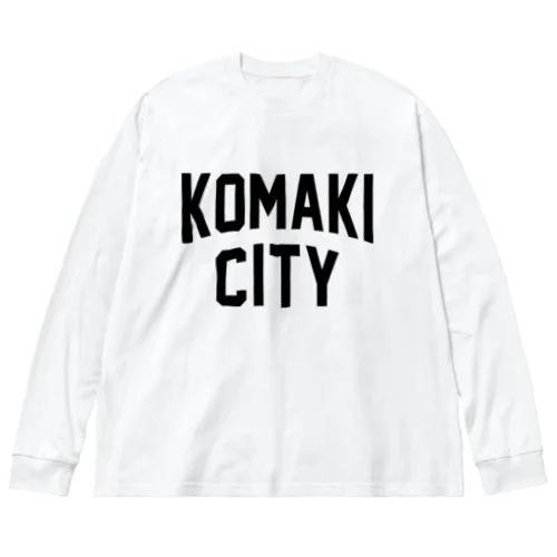 小牧市 KOMAKI CITY ビッグシルエットロングスリーブTシャツ