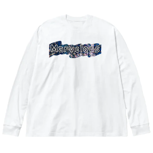 MarvelousWorld ビッグシルエットロングスリーブTシャツ