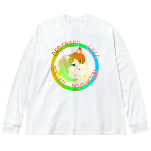 Ordinary Cats03h.t.(春) Big Long Sleeve T-Shirt