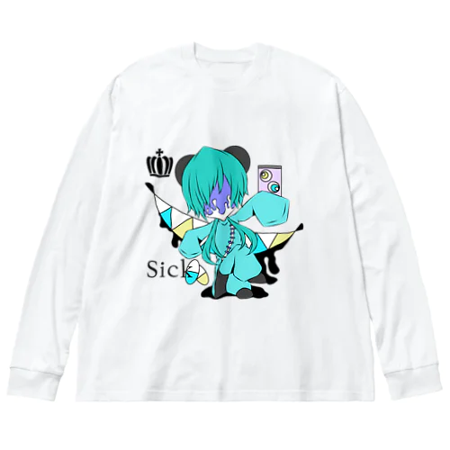 Sick@Halloween ビッグシルエットロングスリーブTシャツ