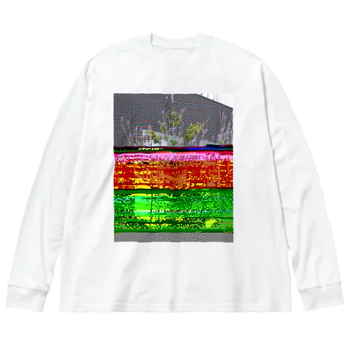 めんこい服着やしてやして Big Long Sleeve T-Shirt