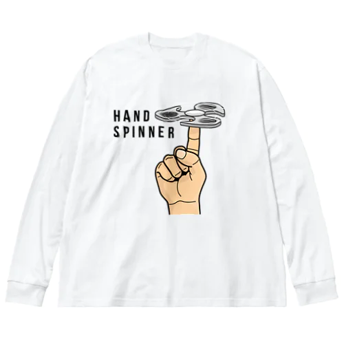 HAND SPINNER-ハンドスピナー- Big Long Sleeve T-Shirt