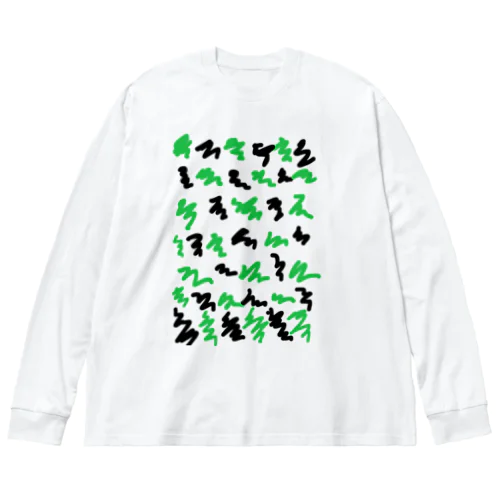 すみじろうコラボ 루즈핏 롱 슬리브 티셔츠