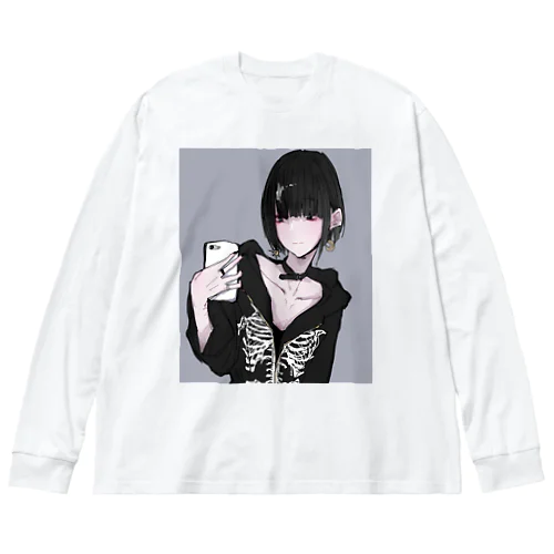 selfie Big Long Sleeve T-Shirt