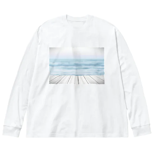 sea ビッグシルエットロングスリーブTシャツ