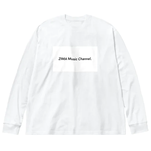 ZIMA Music Channel. ビッグシルエットロングスリーブTシャツ