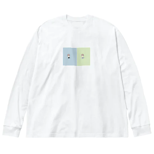 学ランとブレザーきてる男の子 Big Long Sleeve T-Shirt