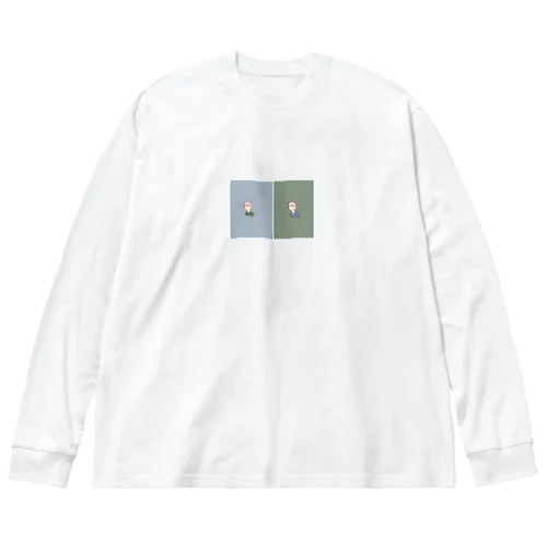 セーラーとブレザー着てる女の子！ Big Long Sleeve T-Shirt