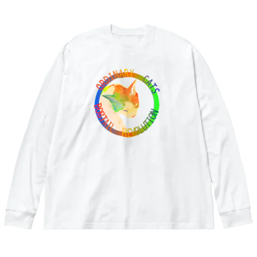 Ordinary Cats07h.t.(夏) ビッグシルエットロングスリーブTシャツ