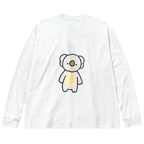 こあら ビッグシルエットロングスリーブTシャツ