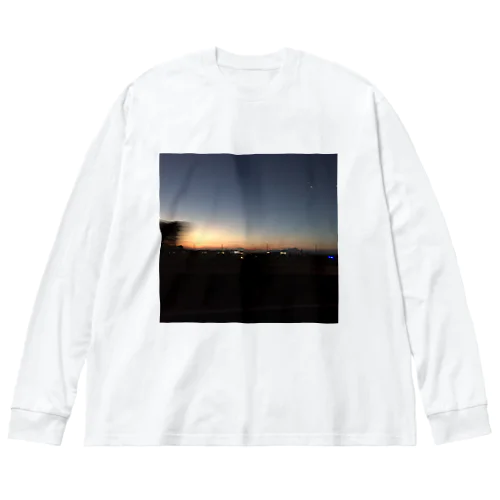 夜が朝に溶ける瞬間 Big Long Sleeve T-Shirt