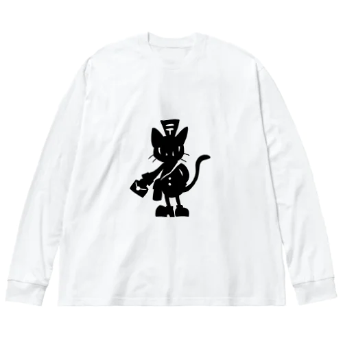 クロネコの郵便屋さん Big Long Sleeve T-Shirt