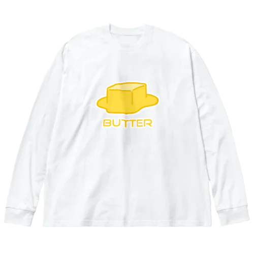 ばたー Big Long Sleeve T-Shirt