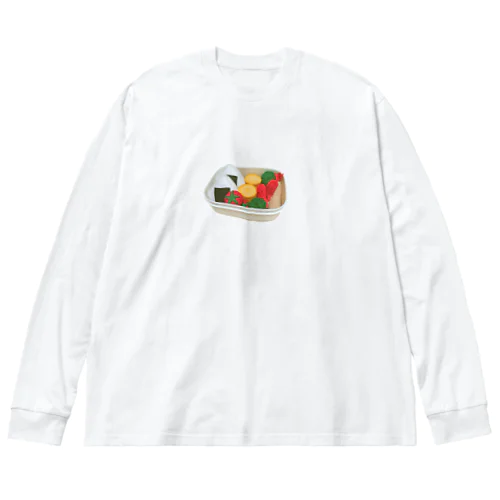 お弁当 ビッグシルエットロングスリーブTシャツ