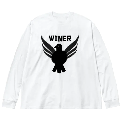 Winer Hawk ビッグシルエットロングスリーブTシャツ