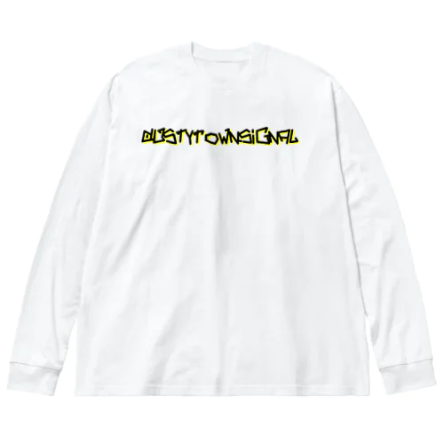 DustyTownSignalロゴ 1弾 Big Long Sleeve T-Shirt