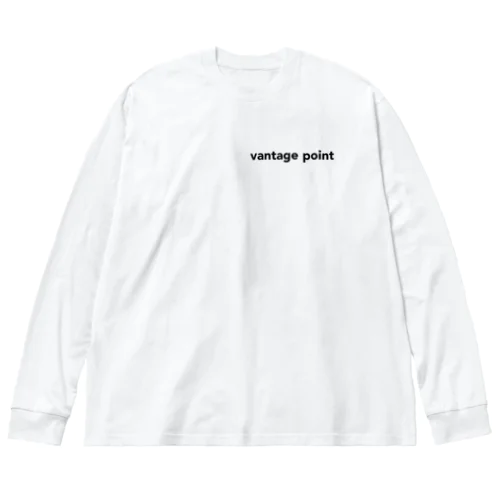 vantage point ビッグシルエットロングスリーブTシャツ