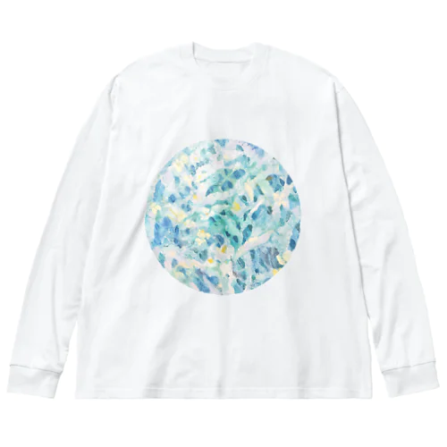 青群 Big Long Sleeve T-Shirt