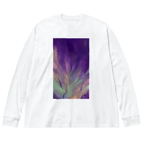 夜の森〈Drawing〉 Big Long Sleeve T-Shirt