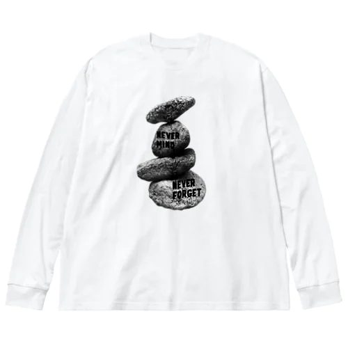 賽の河原 Big Long Sleeve T-Shirt