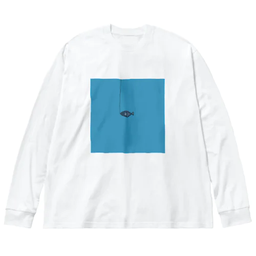 fish ビッグシルエットロングスリーブTシャツ