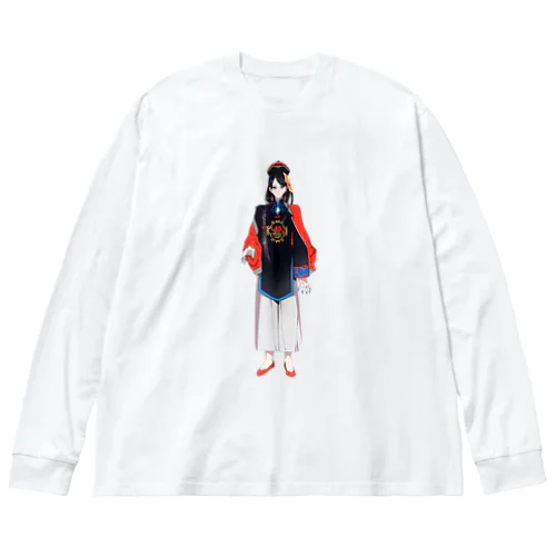 【OPEN BETA公式】惡人善グッズ Big Long Sleeve T-Shirt