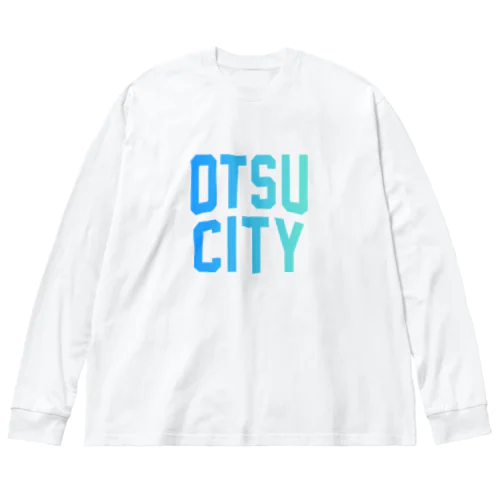 大津市 OTSU CITY ビッグシルエットロングスリーブTシャツ