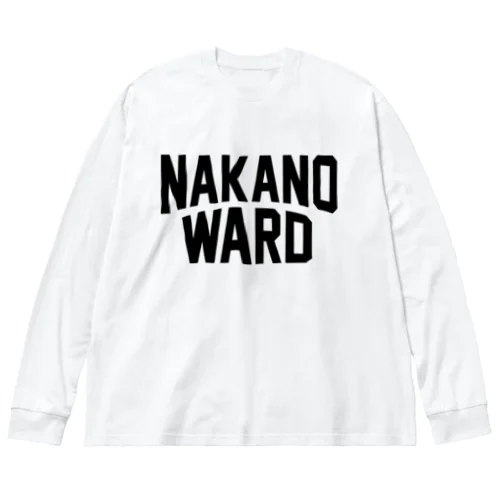 中野区 NAKANO WARD ビッグシルエットロングスリーブTシャツ