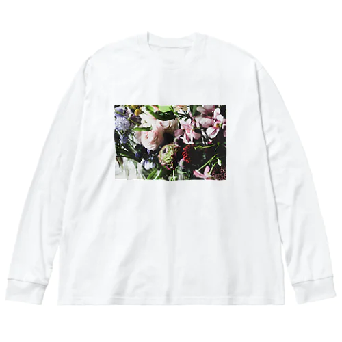 華 ビッグシルエットロングスリーブTシャツ