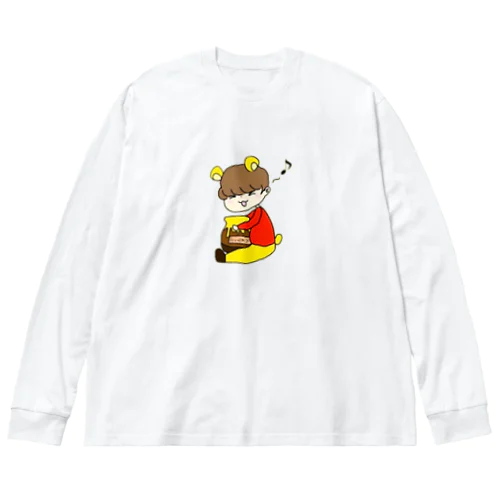 けいプー ビッグシルエットロングスリーブTシャツ