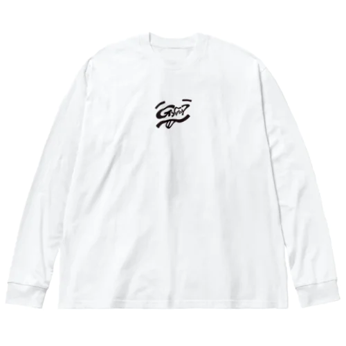 ロゴワンポイント ビッグシルエットロングスリーブTシャツ