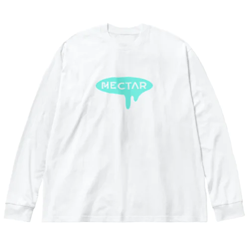 Dripping logo Big Long Sleeve T-Shirt