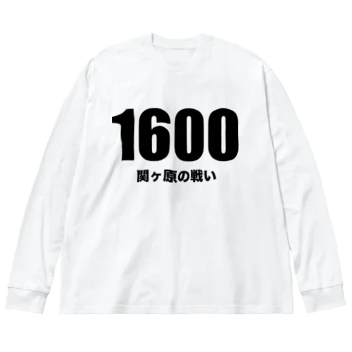 1600関ヶ原の戦い ビッグシルエットロングスリーブTシャツ