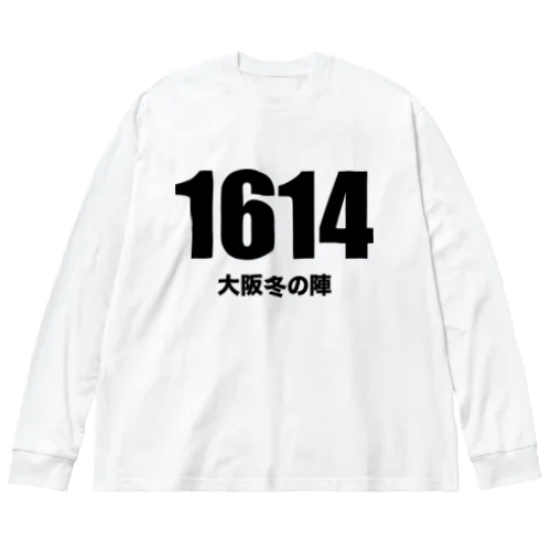 1614大阪冬の陣 ビッグシルエットロングスリーブTシャツ