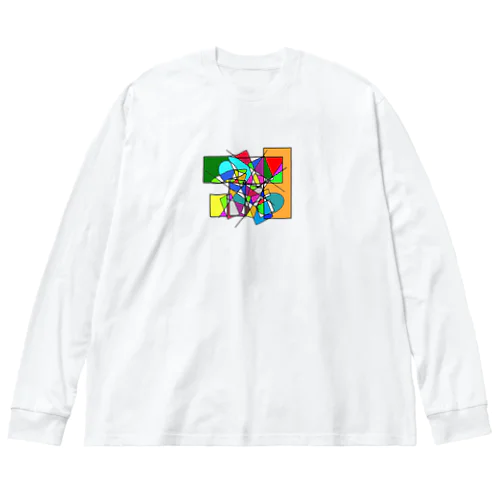 虚像 Big Long Sleeve T-Shirt