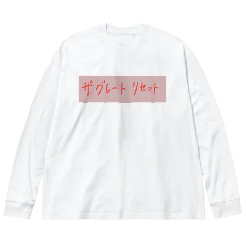 2021 スローガン  ビッグシルエットロングスリーブTシャツ