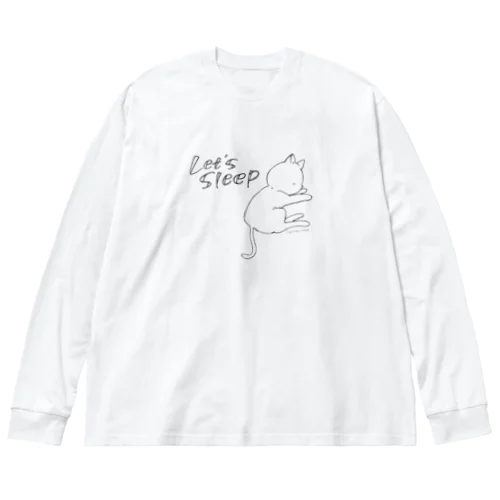 れっつすりーぷ ビッグシルエットロングスリーブTシャツ