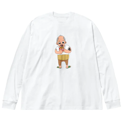 ファンキーおじいちゃん Big Long Sleeve T-Shirt