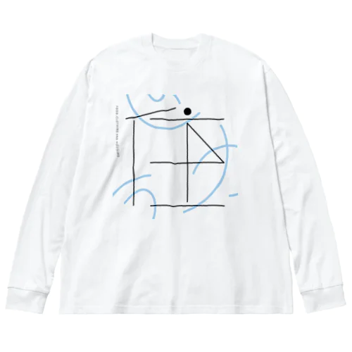 衣食住の住 Big Long Sleeve T-Shirt