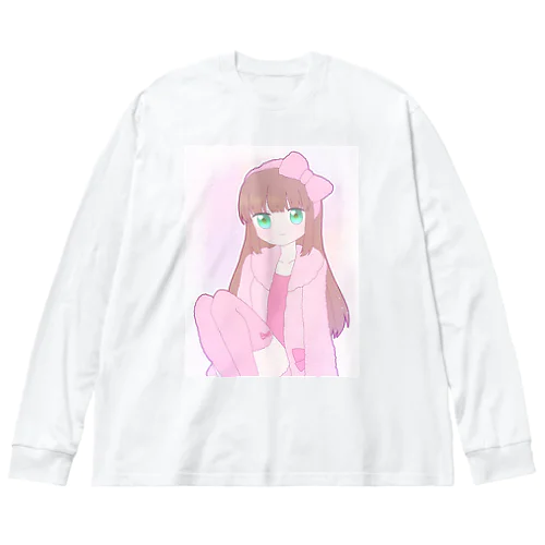 もこもこルームウェアちゃん Big Long Sleeve T-Shirt