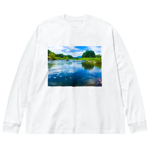 荒川(in栃木) Big Long Sleeve T-Shirt