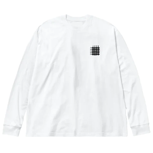 九字切り(漢字) ビッグシルエットロングスリーブTシャツ