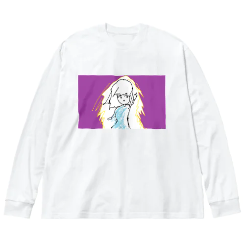 能力発動系ガール Big Long Sleeve T-Shirt