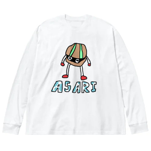 ASARIくん ビッグシルエットロングスリーブTシャツ