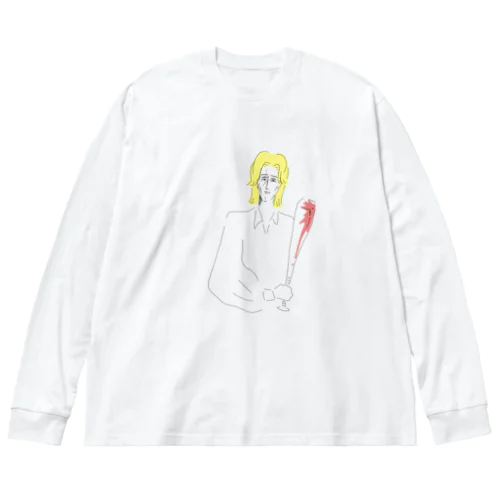 バトル美少年 ビッグシルエットロングスリーブTシャツ