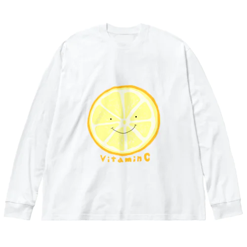 ビタミンCちゃん ビッグシルエットロングスリーブTシャツ