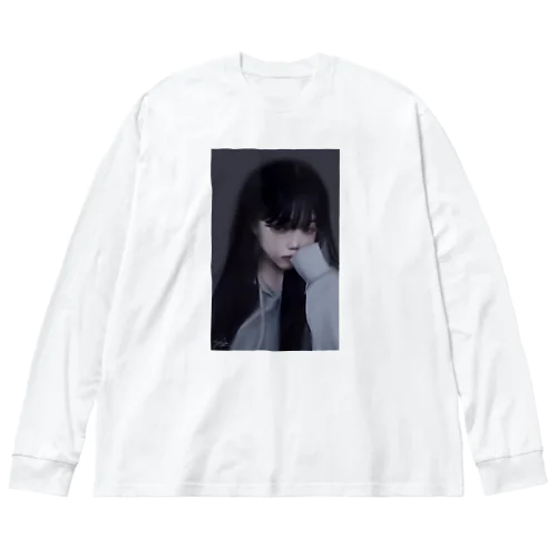 「 暗ヤミ 」 やとか Big Long Sleeve T-Shirt